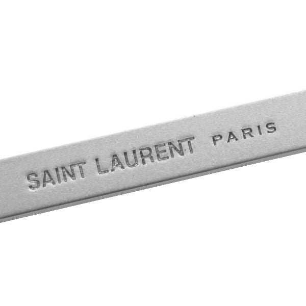 Saint Laurent Sunglasses Shield 90 Nylon Metal Silver Gradation SL Eyewear — view 8