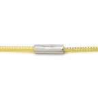 Hermes Necklace Equipe Nautic Buffalo Horn Leather Lacquer Lavender Yellow — view 4