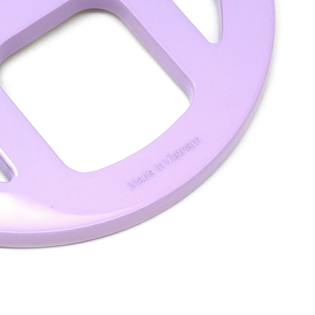 Hermes Necklace Equipe Nautic Buffalo Horn Leather Lacquer Lavender Yellow — view 5