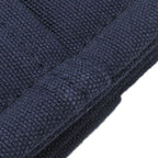 Hermes Tote Bag Deauville MM Canvas Navy Silver Blue — view 6