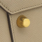 Celine Belt Bag Mini Leather Beige Gold — view 5