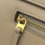 Celine Belt Bag Mini Leather Beige Gold — view 6