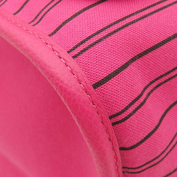 Louis Vuitton 2-Way Bag Neverfull Inside Out MM Canvas Monogram Rose Pondicherry — view 4