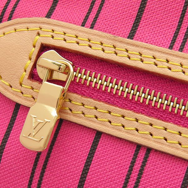 Louis Vuitton 2-Way Bag Neverfull Inside Out MM Canvas Monogram Rose Pondicherry — view 6
