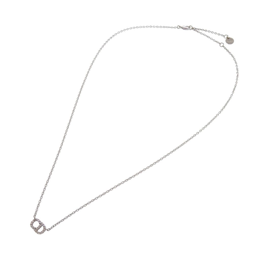 Dior Clair de Lune Stone Silver Necklace — view 2