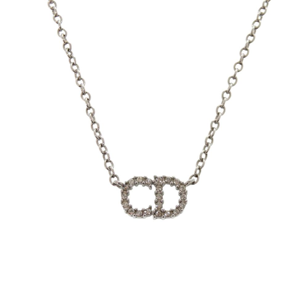 Dior Clair de Lune Stone Silver Necklace