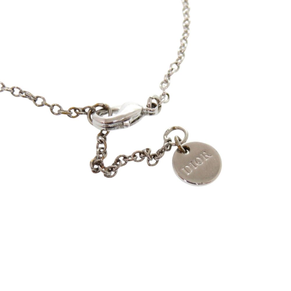 Dior Clair de Lune Stone Silver Necklace — view 4