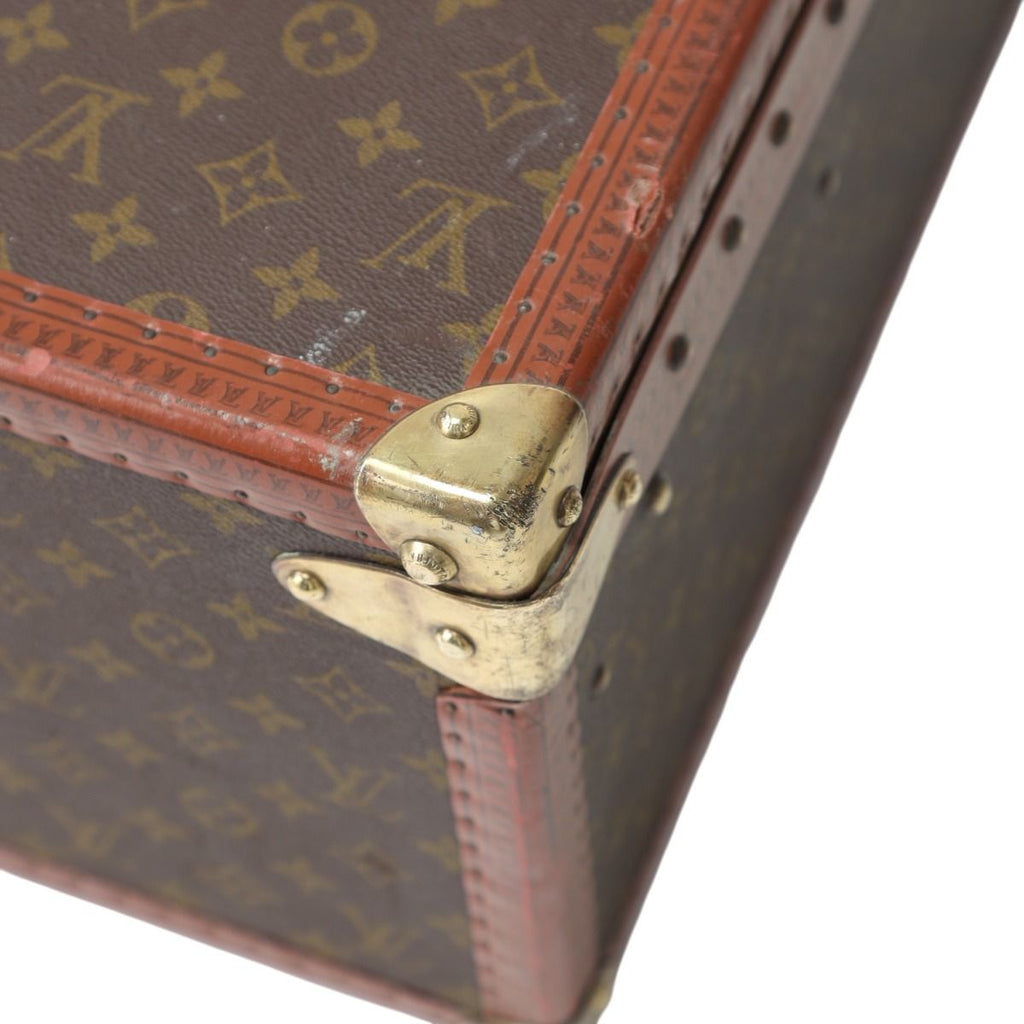 Louis Vuitton Monogram Costume Case Alzer 80 Bag Brown — view 6