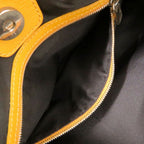 Fendi Zebra Pattern Canvas Brown Shoulder Bag — view 6
