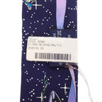 Hermes Twilly Space Scarf Silk Navy Marine Rose — view 6