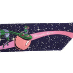 Hermes Twilly Space Scarf Silk Navy Marine Rose — view 4