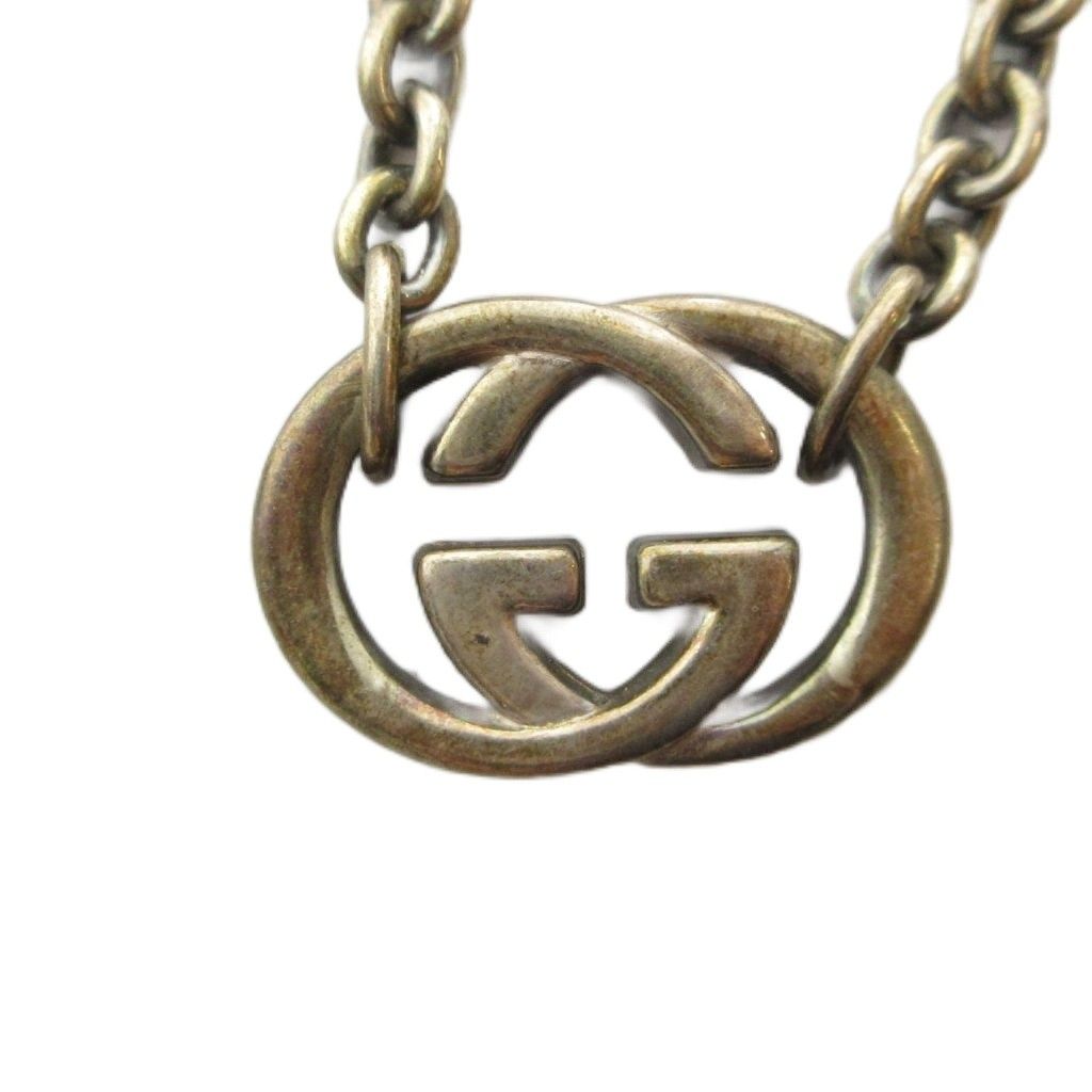 Gucci Pendant Interlocking Silver