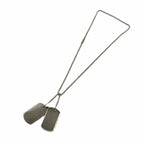 Gucci Double Dog Tag Pendant Silver — view 4