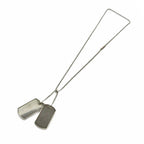 Gucci Double Dog Tag Pendant Silver — view 3