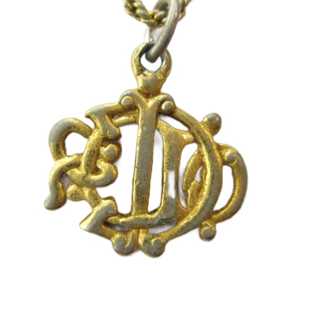 Dior Pendant Logo Gold — view 2