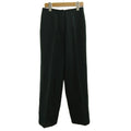 Hermes Sport Vintage Pants Trousers Wool Straight Pleated 38 M Green
