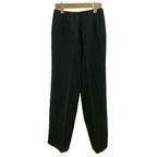 Hermes Sport Vintage Pants Trousers Wool Straight Pleated 38 M Green — view 2