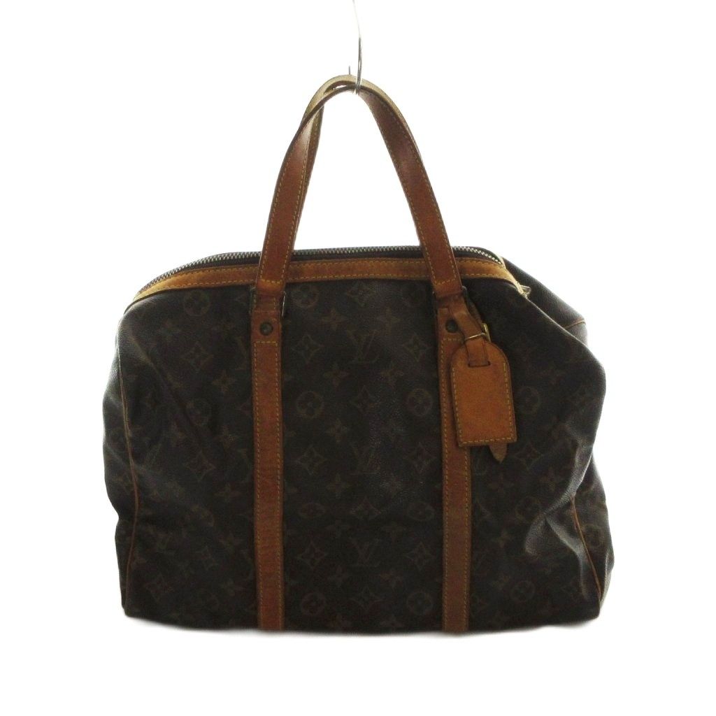 Louis Vuitton Sac Souple 35 Mini Boston Bag Monogram Leather Logo Brown