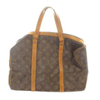 Louis Vuitton Sac Souple 35 Mini Boston Bag Monogram Leather Logo Brown — view 2