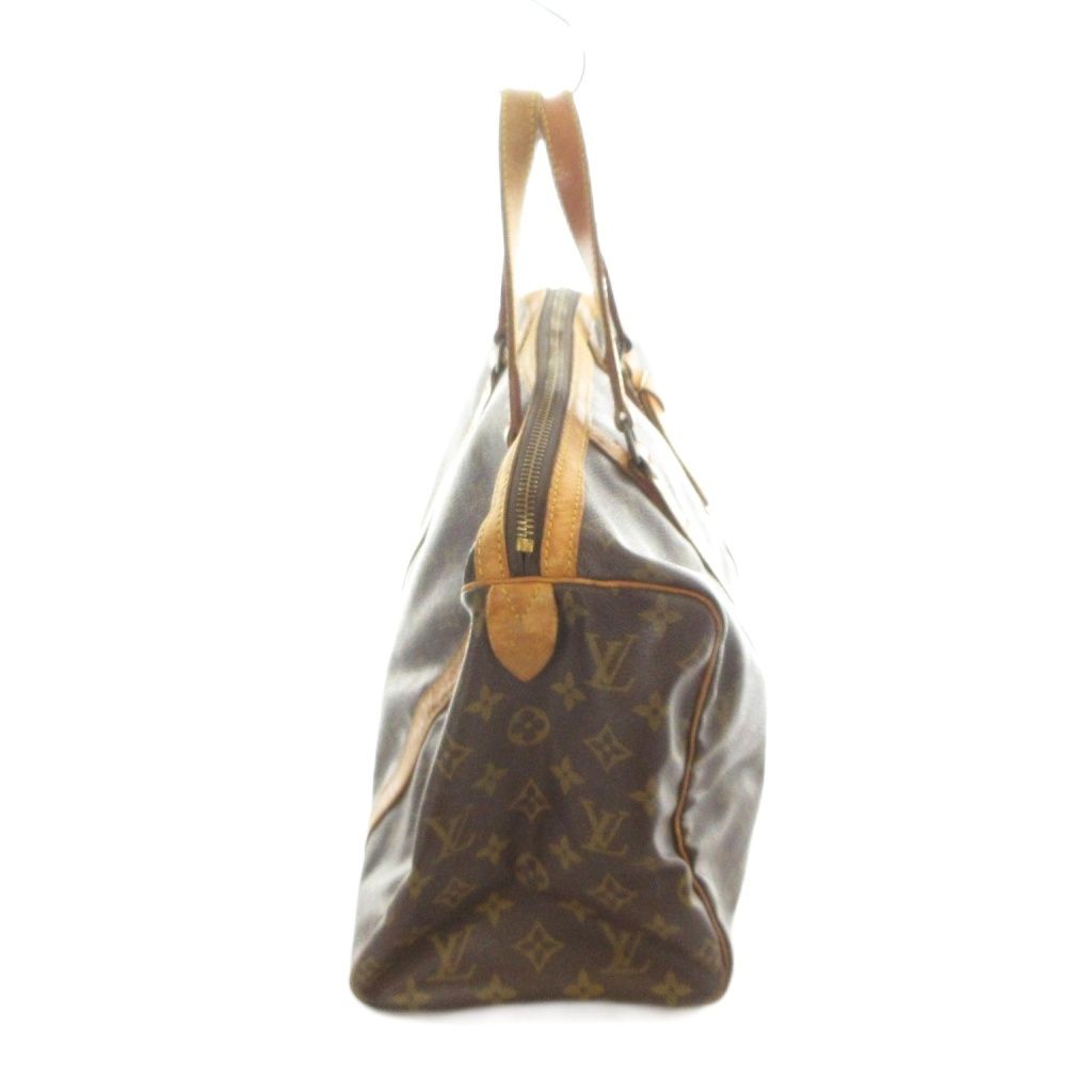 Louis Vuitton Sac Souple 35 Mini Boston Bag Monogram Leather Logo Brown — view 4