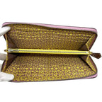 Hermes Wallet Azap Silk in Zip Around Veau Joan Citron Mauve Silvestre Pink — view 4