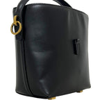 Saint Laurent Paris Shoulder Bag 37 Mini 2-Way Leather Black YSL — view 8
