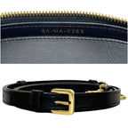 Dior Mini Vanity Shoulder Bag Leather Black — view 4