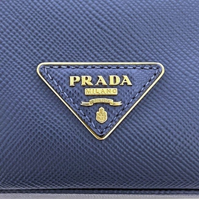 Prada Drawstring Shoulder Bag 2-Way Hand 1 BE 032 158 Saffiano Leather Azzurro — view 5