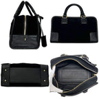 Loewe Handbag Amazona 28 Anagram Suede Leather Black — view 2