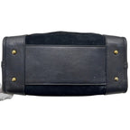 Loewe Handbag Amazona 28 Anagram Suede Leather Black — view 9