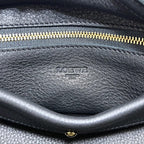 Loewe Handbag Amazona 28 Anagram Suede Leather Black — view 3
