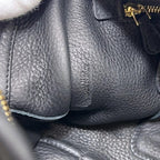 Loewe Handbag Amazona 28 Anagram Suede Leather Black — view 4