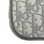 Dior Von Shoulder Chain Bag Oblique 30 Montaigne Utzq Canvas Gray CD — view 8