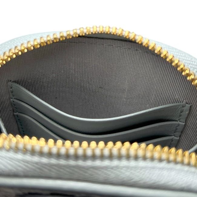 Dior Von Shoulder Chain Bag Oblique 30 Montaigne Utzq Canvas Gray CD — view 4