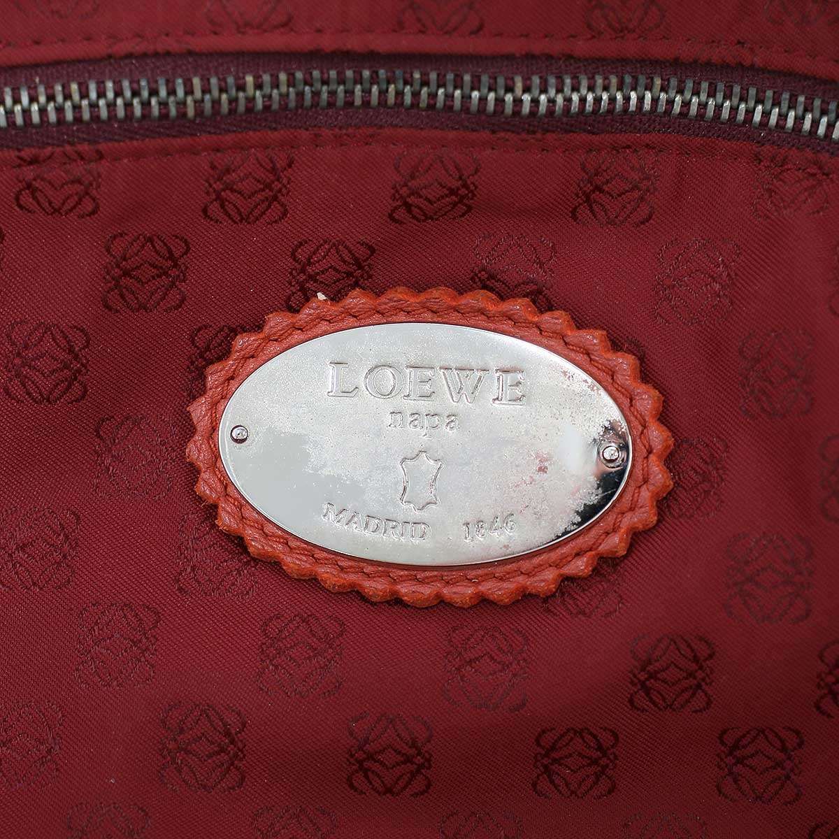 Loewe Nappa Aire Leather Handbag — view 5