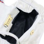 Loewe Multi Tassel Fly Gilet Shoulder Bag Silver — view 7