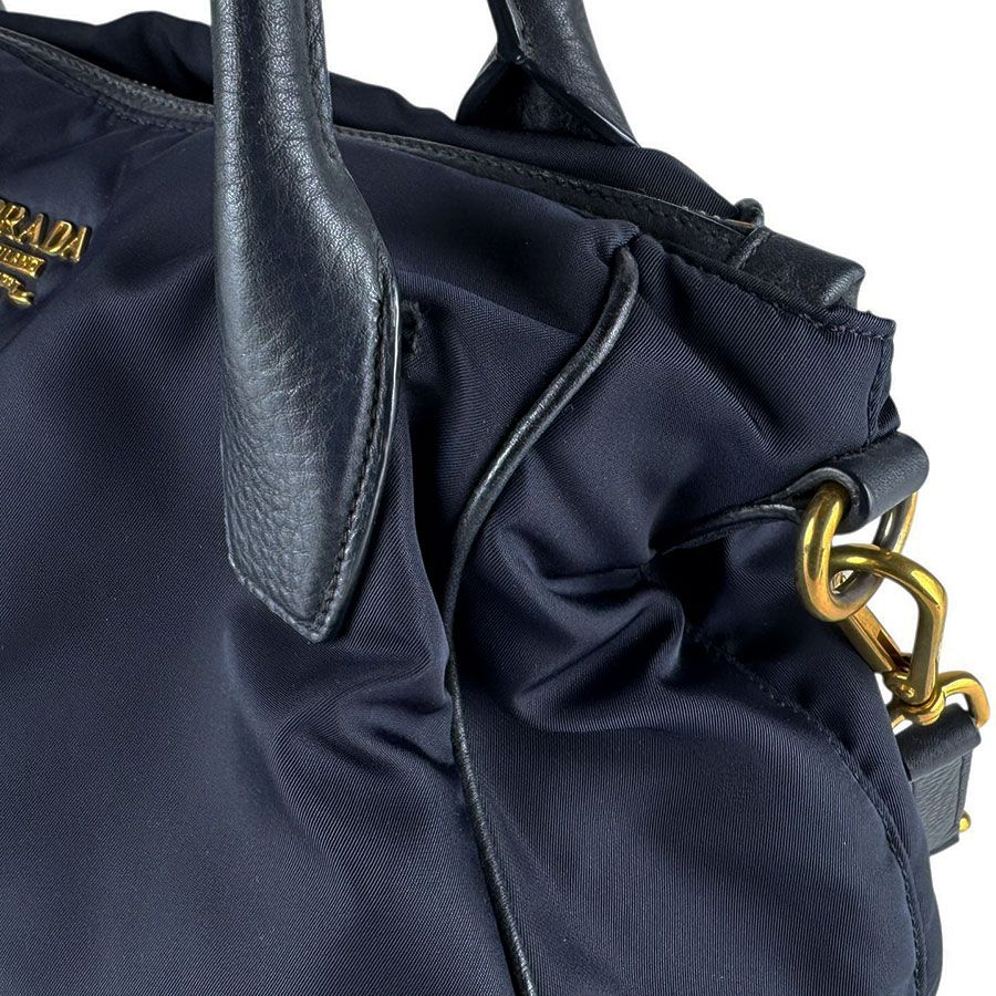 Prada Shoulder Bag Navy — view 6