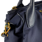 Prada Shoulder Bag Navy — view 7