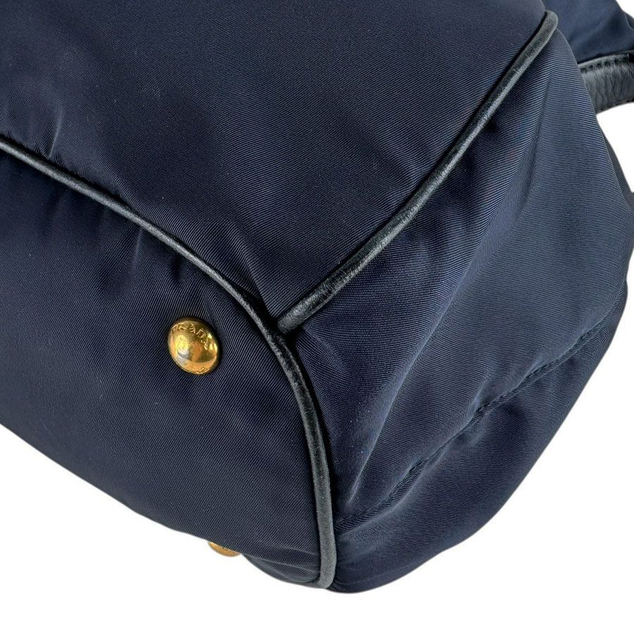Prada Shoulder Bag Navy — view 8