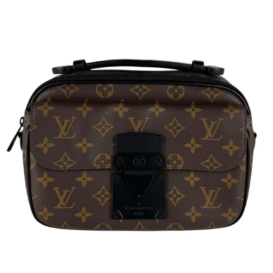Louis Vuitton Shoulder Bag Monogram Macassar S Rock Messenger