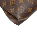 Louis Vuitton Monogram Pallas Clutch Chain 2-Way Shoulder Bag Brown Cerise — view 7