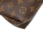 Louis Vuitton Monogram Pallas Clutch Chain 2-Way Shoulder Bag Brown Cerise — view 5