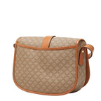 Celine Macadam Crossbody Shoulder Bag Beige Brown Leather — view 2