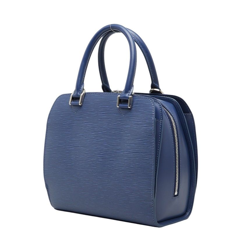 Louis Vuitton Epi Pont Neuf Handbag Toledo Blue Leather — view 2