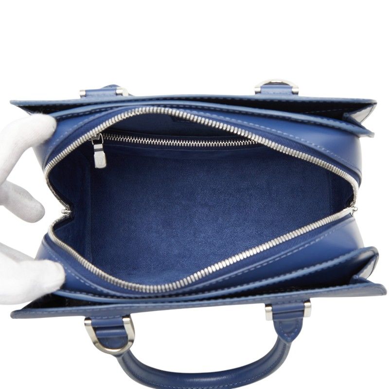 Louis Vuitton Epi Pont Neuf Handbag Toledo Blue Leather — view 8