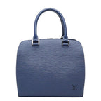 Louis Vuitton Epi Pont Neuf Handbag Toledo Blue Leather