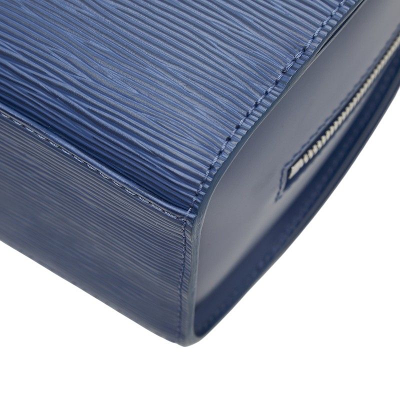 Louis Vuitton Epi Pont Neuf Handbag Toledo Blue Leather — view 6