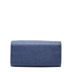 Louis Vuitton Epi Pont Neuf Handbag Toledo Blue Leather — view 3