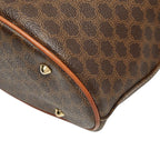 Celine Macadam Tote Bag Brown Leather — view 6