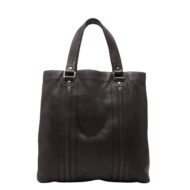 Gucci Tote Bag Brown Leather